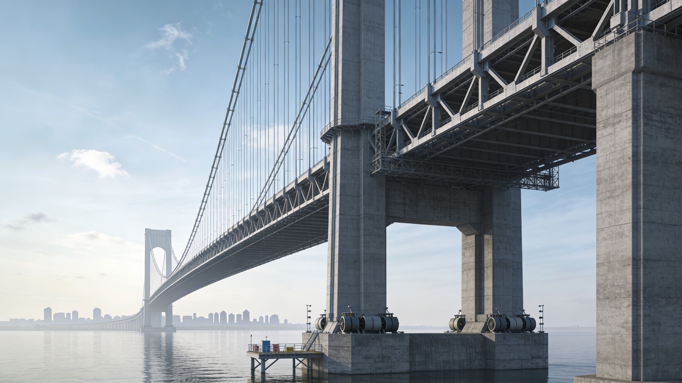 Long-span bridge structure